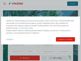 'housage.es' screenshot