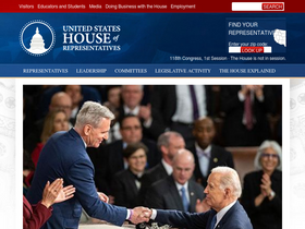 'house.gov' screenshot
