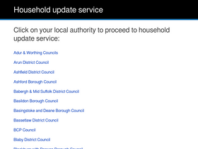 'householdresponse.com' screenshot