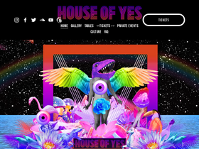 'houseofyes.org' screenshot
