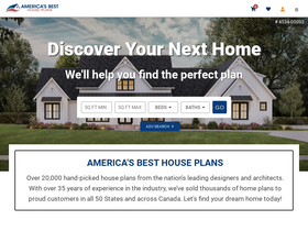 'houseplans.net' screenshot