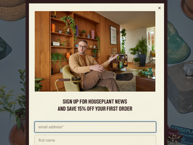 'houseplant.com' screenshot