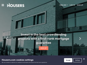 'housers.com' screenshot