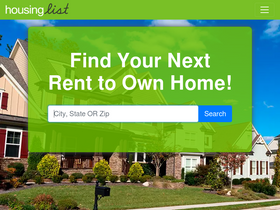 'housinglist.com' screenshot