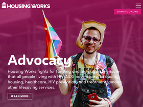 'housingworks.org' screenshot