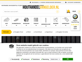 'houthandelvangelder.nl' screenshot