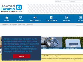 'howardforums.com' screenshot