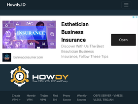 'howdy.id' screenshot