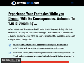 'howtolucid.com' screenshot