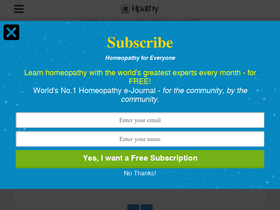 'hpathy.com' screenshot