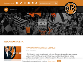 'hpk.fi' screenshot