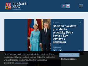 'hrad.cz' screenshot