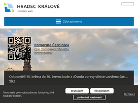 'hradeckralove.org' screenshot