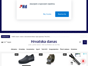 'hrvatska-danas.com' screenshot