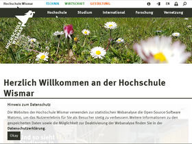'hs-wismar.de' screenshot