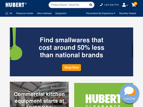 'hubert.com' screenshot