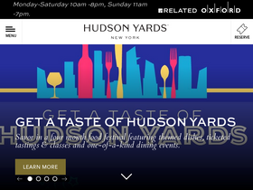 'hudsonyardsnewyork.com' screenshot