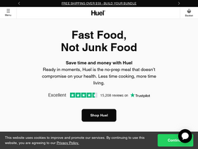 'huel.com' screenshot
