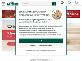'huis-en-comfort.nl' screenshot