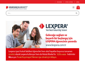 'hukukmarket.com' screenshot