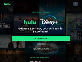 'hulu.com' screenshot