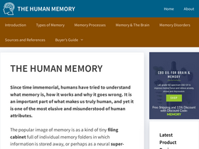 'human-memory.net' screenshot