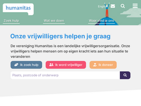 'humanitas.nl' screenshot
