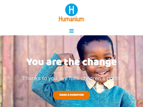 'humanium.org' screenshot