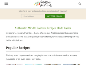 'hungrypaprikas.com' screenshot