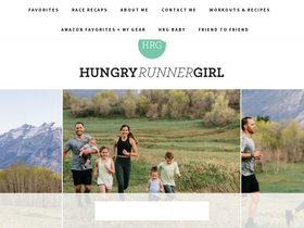 'hungryrunnergirl.com' screenshot