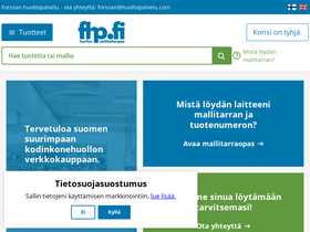 'huoltopalvelu.com' screenshot