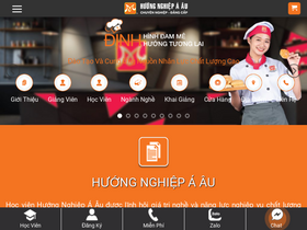 'huongnghiepaau.com' screenshot