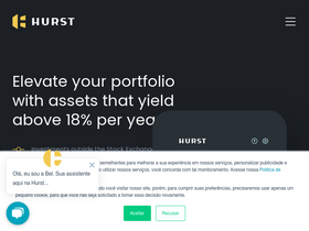 'hurst.capital' screenshot