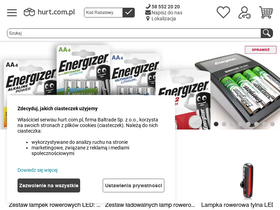 'hurt.com.pl' screenshot