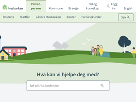 'husbanken.no' screenshot