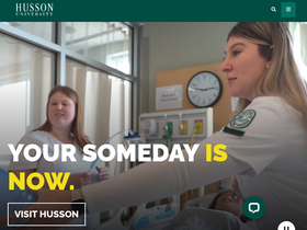 'husson.edu' screenshot