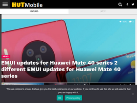 'hutmobile.com' screenshot