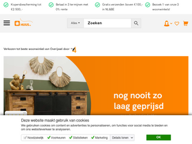 'huus.nl' screenshot