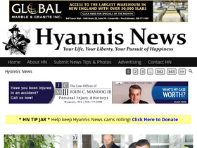 'hyannisnews.com' screenshot