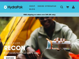 'hydrapak.com' screenshot