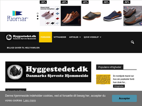'hyggestedet.dk' screenshot