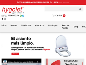 'hygolet.com.mx' screenshot