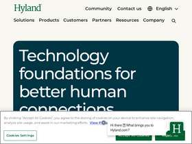 'hyland.com' screenshot