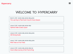 'hypercarry.com' screenshot