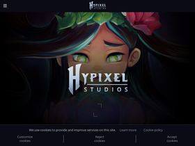 'hypixelstudios.com' screenshot