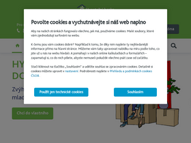 'hypotecnibanka.cz' screenshot