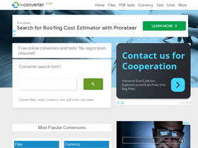 'i-converter.com' screenshot