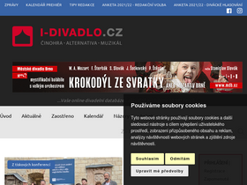 'i-divadlo.cz' screenshot