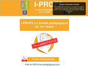 'i-profs.fr' screenshot