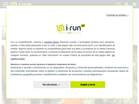 'i-run.es' screenshot